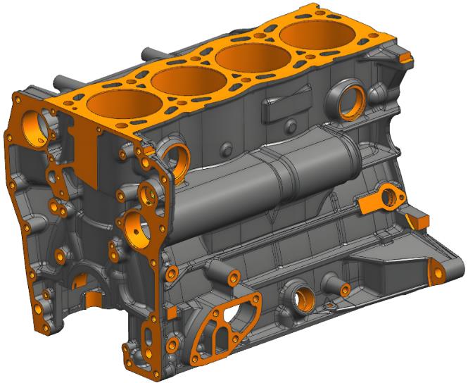 發動機缸體 發動機缸體